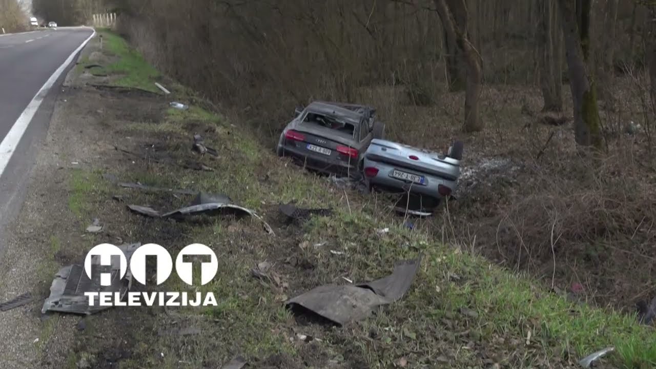 Saobraćajna nesreća na putu Brčko - Bijeljina - Hit Televizija Brčko