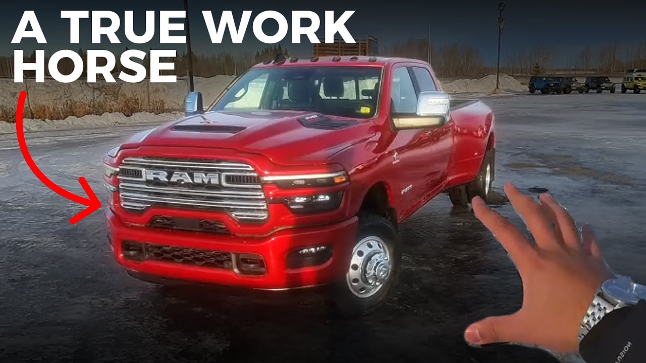 Ram 3500 Laramie Dually z 2026 roku || Szczeg&oacute;łowa recenzja z perspektywy pierwszej osoby || Jazd...