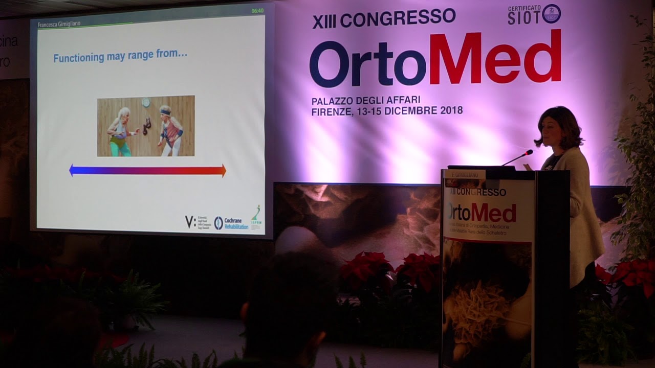 Francesca Gimigliano | Il Modello ICF per Valutare l'Osteoporosi
