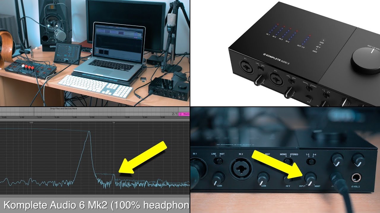 Komplete Audio 6 Mk2 (vs Focusrite Scarlett 6i6)