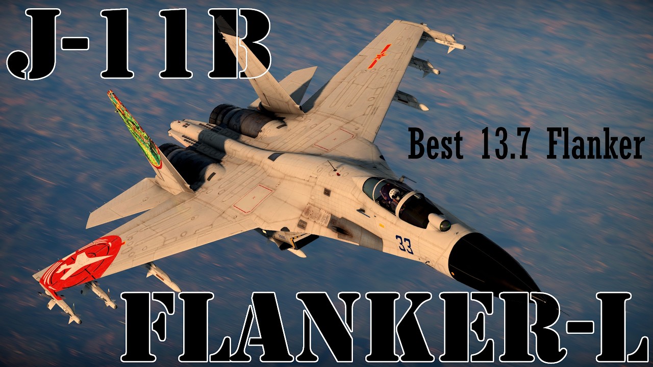The Temu Flanker is Better than the Original | J-11B Flanker-L | War Thunder