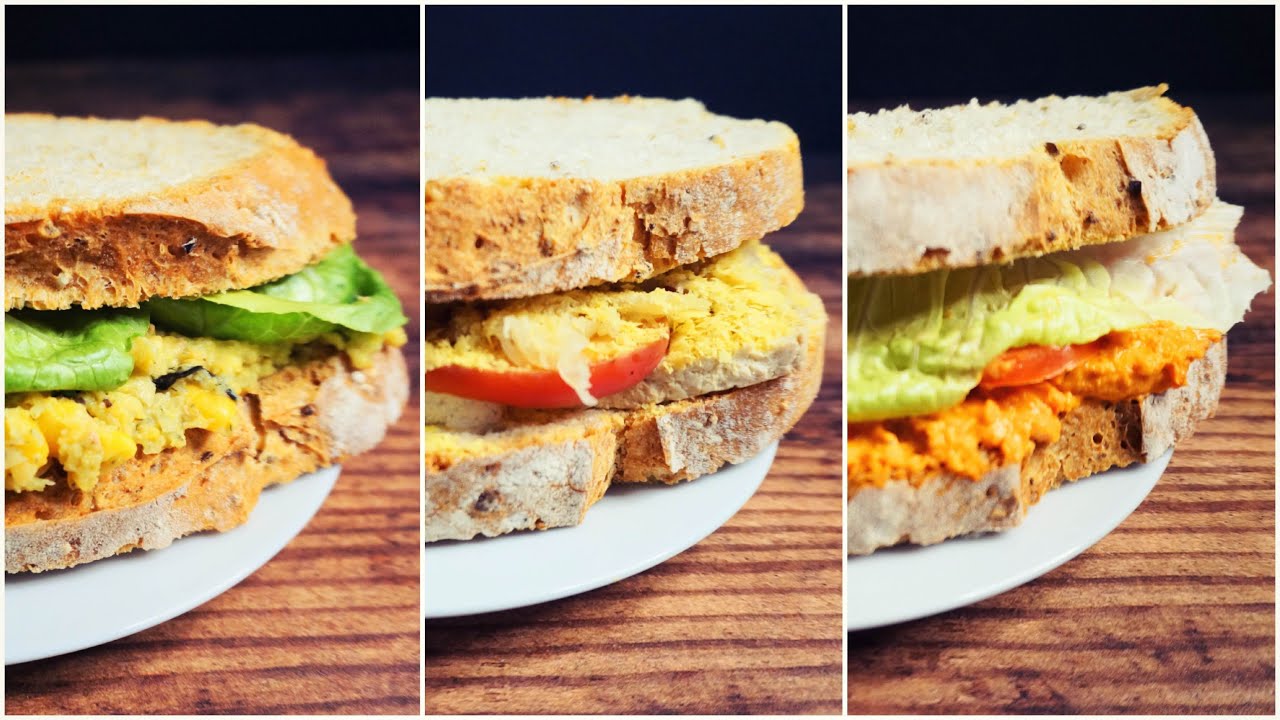 3 Easy Vegan Sandwich Ideas
