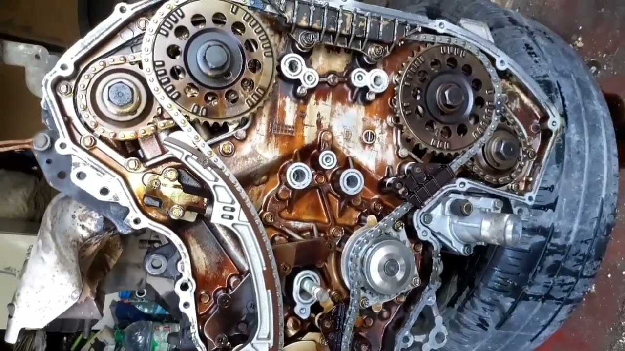 Разборка и дефектовка двигателя Nissan Maxima 3,0.