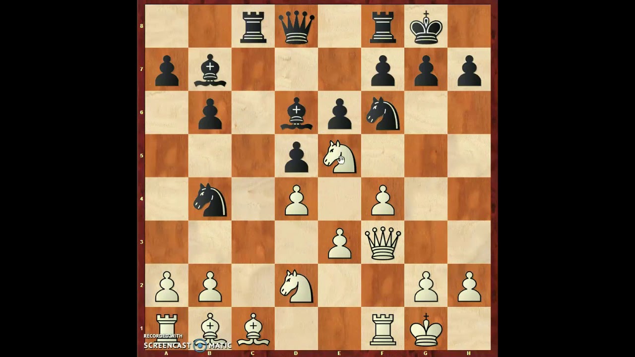 Lectia de sah:G8-Zidul de piatra