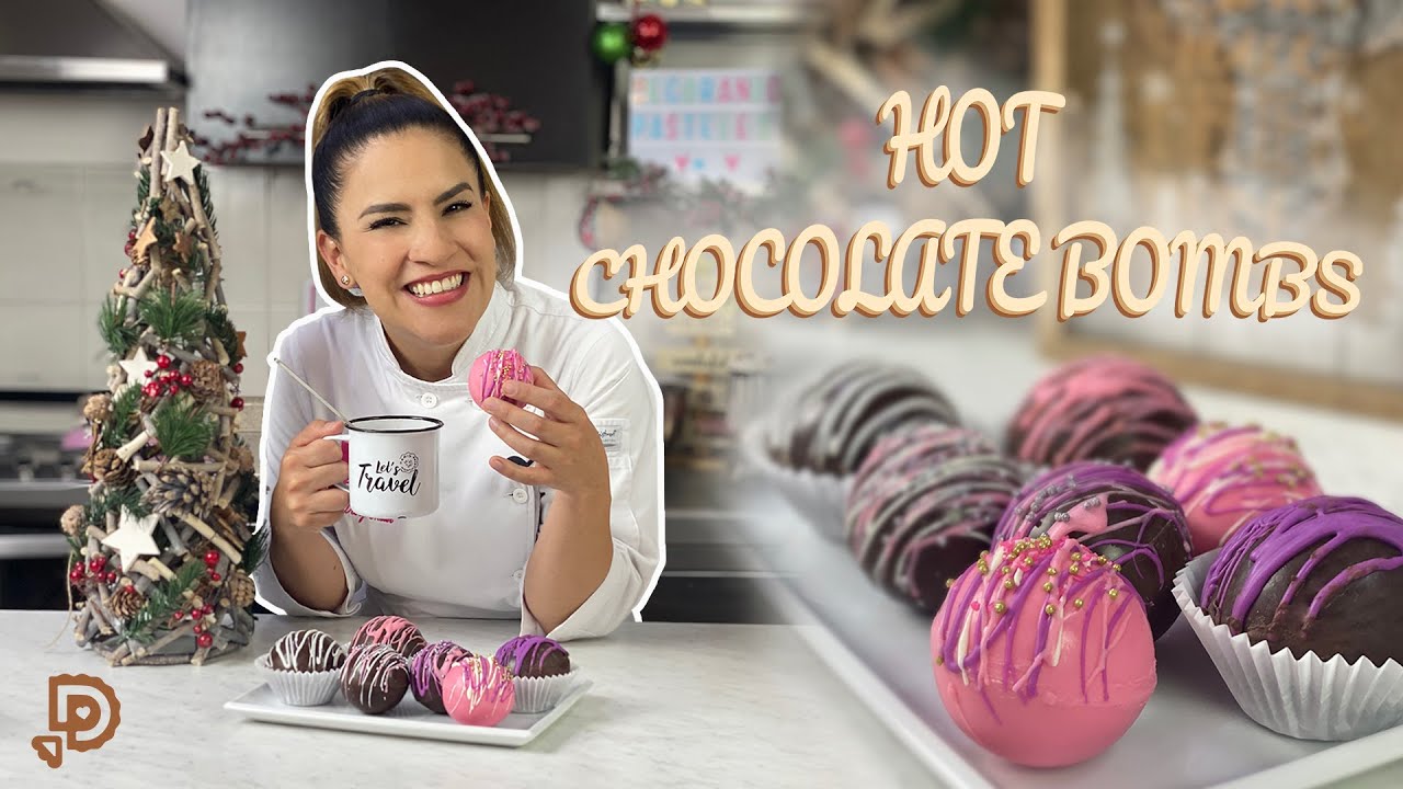 Cómo hacer Bombas de Chocolate | Hot chocolate Bombs | PASO A PASO