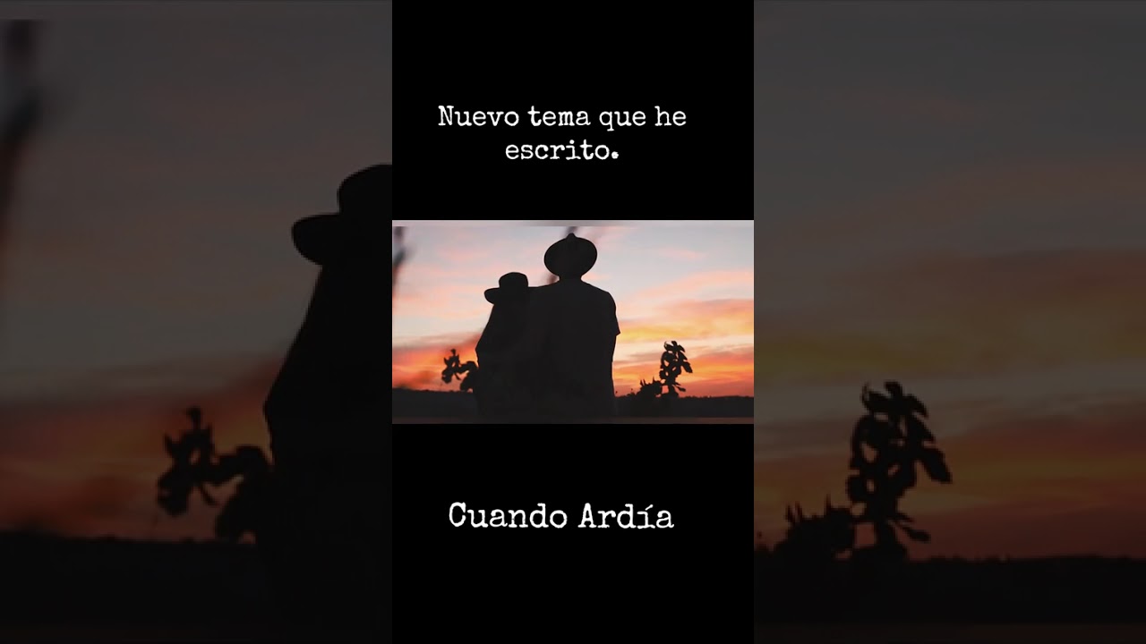 Cuando ardía – Canción original | Amor inesperado tras el dolor. Letra original. @Spotify #Saravea.