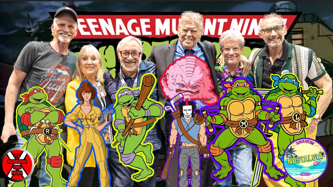 Everybody Respects The TMNT 87' Cast: Nostalgia Con Anaheim 2025