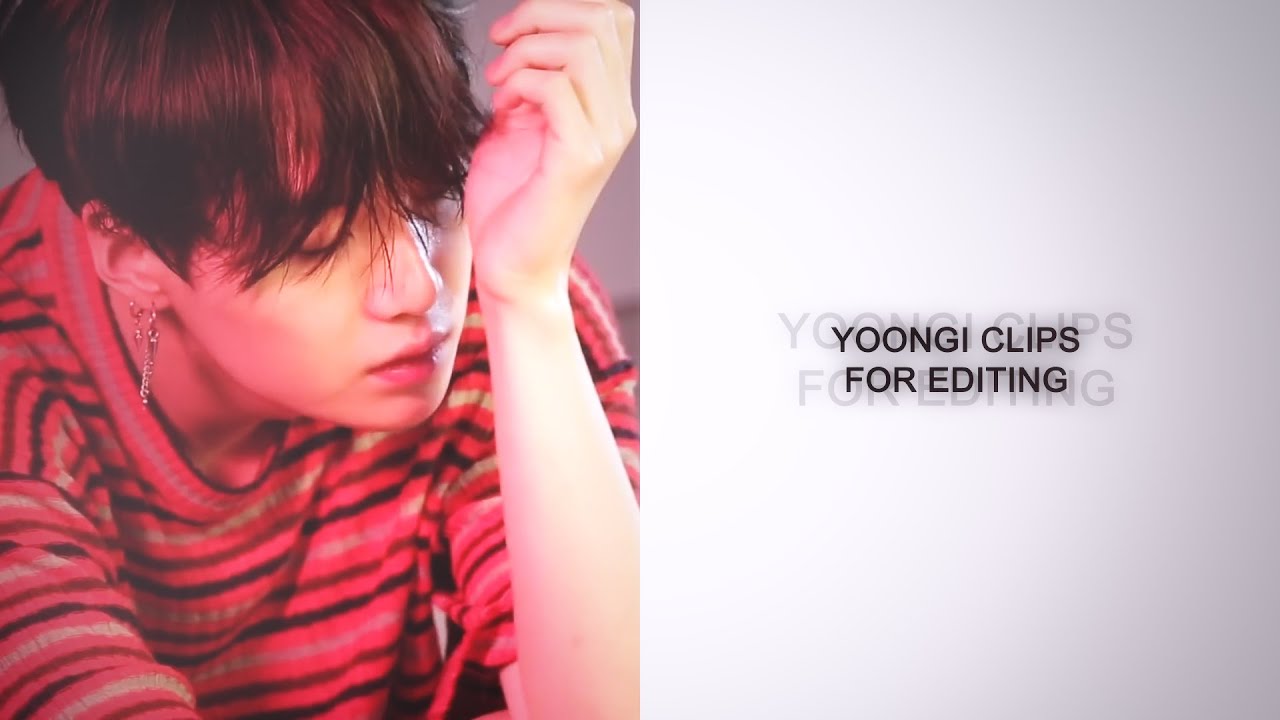 Yoongi clips for edits #1