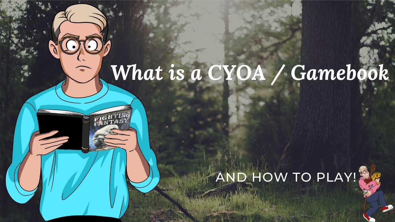 🕮 ⚔️ What is a CYOA Gamebook? ⚔️ 🕮