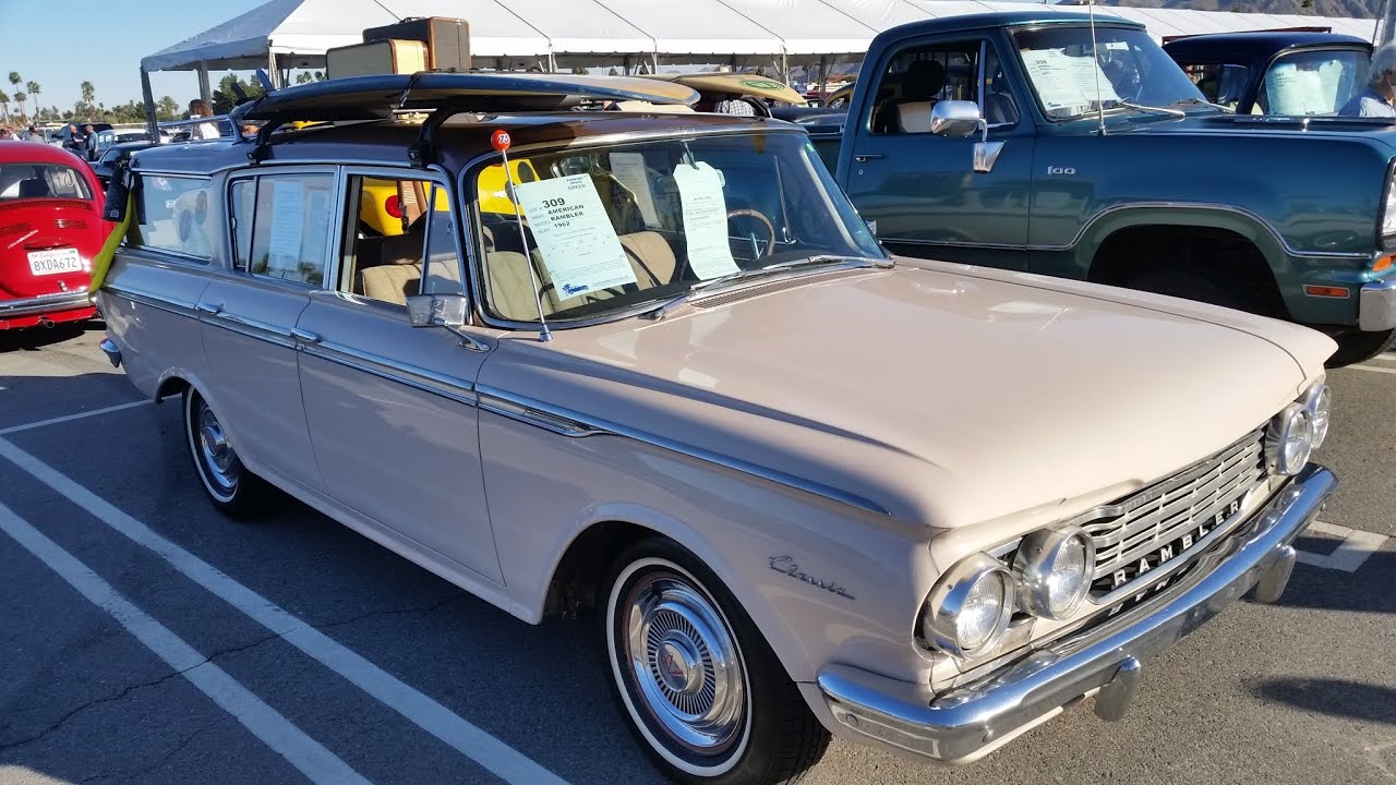 1962 Rambler Classic 400 Cross Country Station Wagon Survivor 63,000 Miles 62 American SOLD $17,500