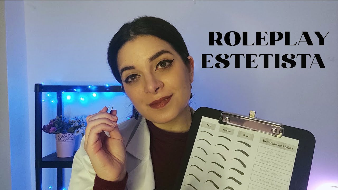 ROLEPLAY ESTETISTA ASMR ITA | TI SISTEMO LE SOPRACCIGLIA ✦ RELAXING PERSONAL ATTENTION ✦ soft spoken