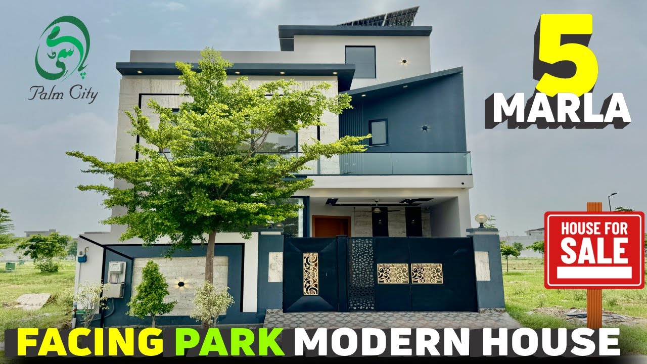 🔥 Ultra Modern 5 Marla Luxury House For Sale | Royal Palm City | Park Facing | Exclusive Tour