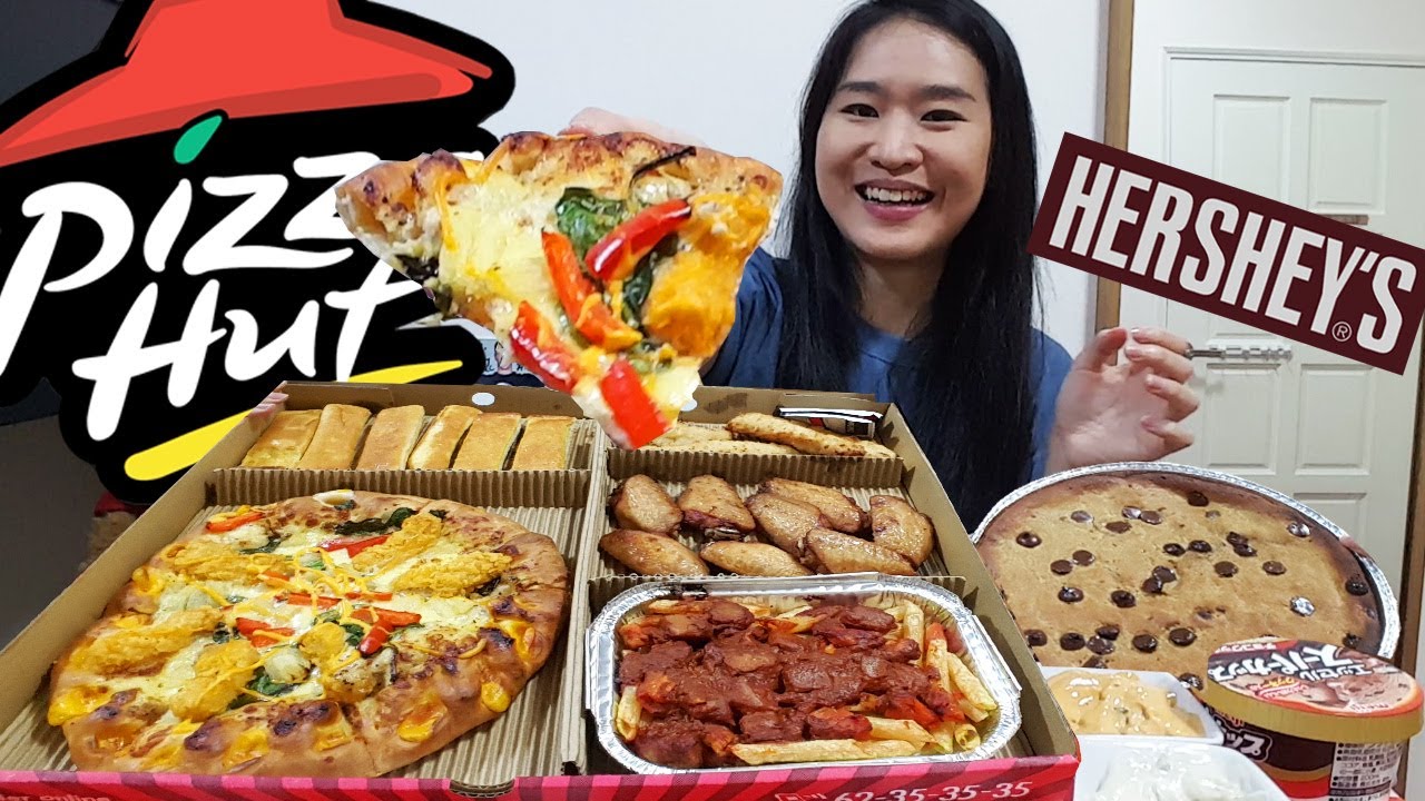 ЭПИЧЕСКИЙ ПИР В PIZZA HUT • Большой выбор блюд • MUKBANG • Кулинарное шоу