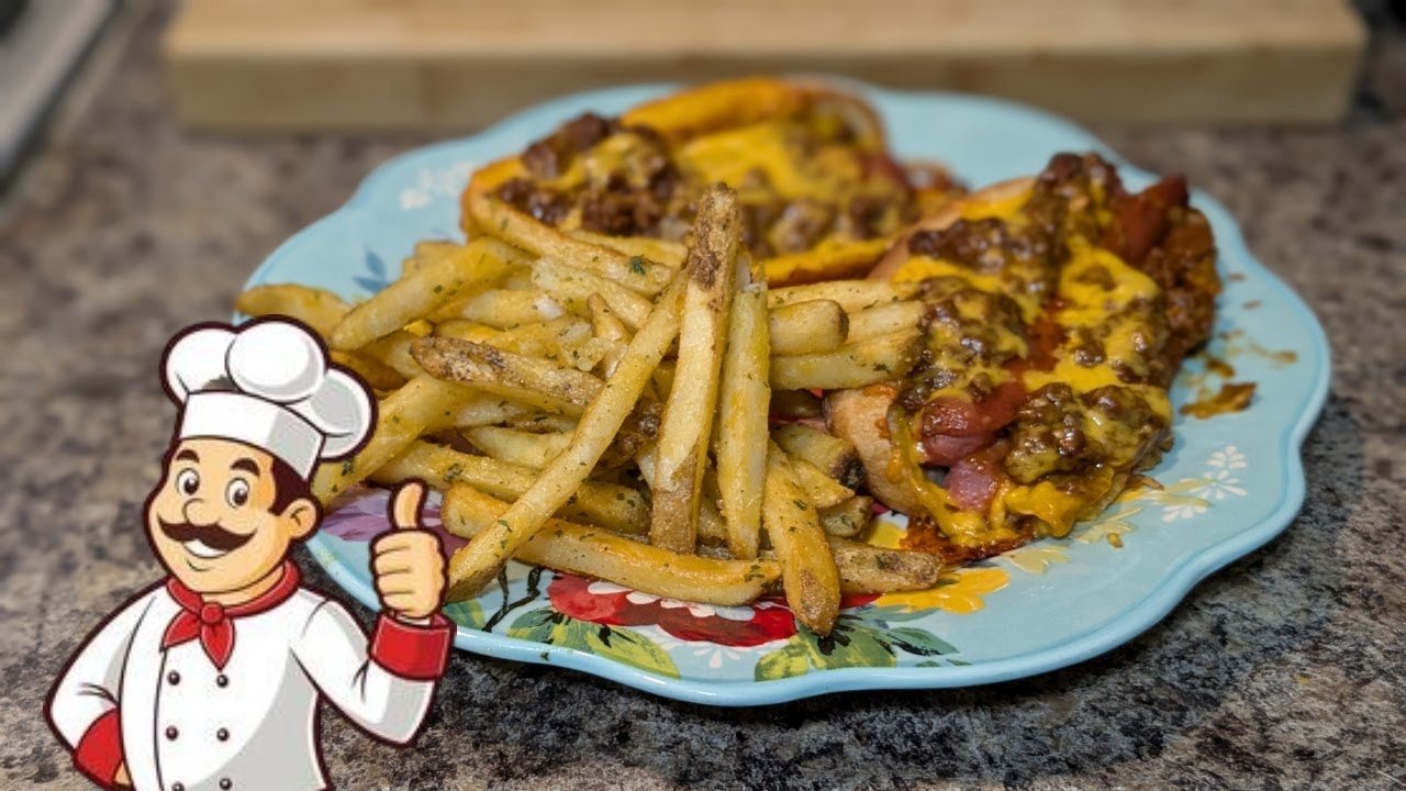 Chili Cheese Dogs | Homemade Chili Sauce