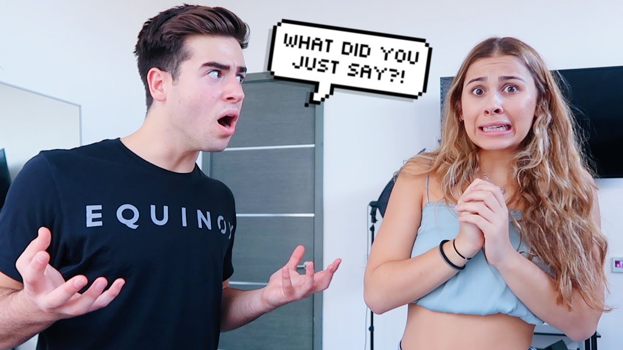 Calling My Boyfriend My Ex's Name Prank! *Bad Idea*