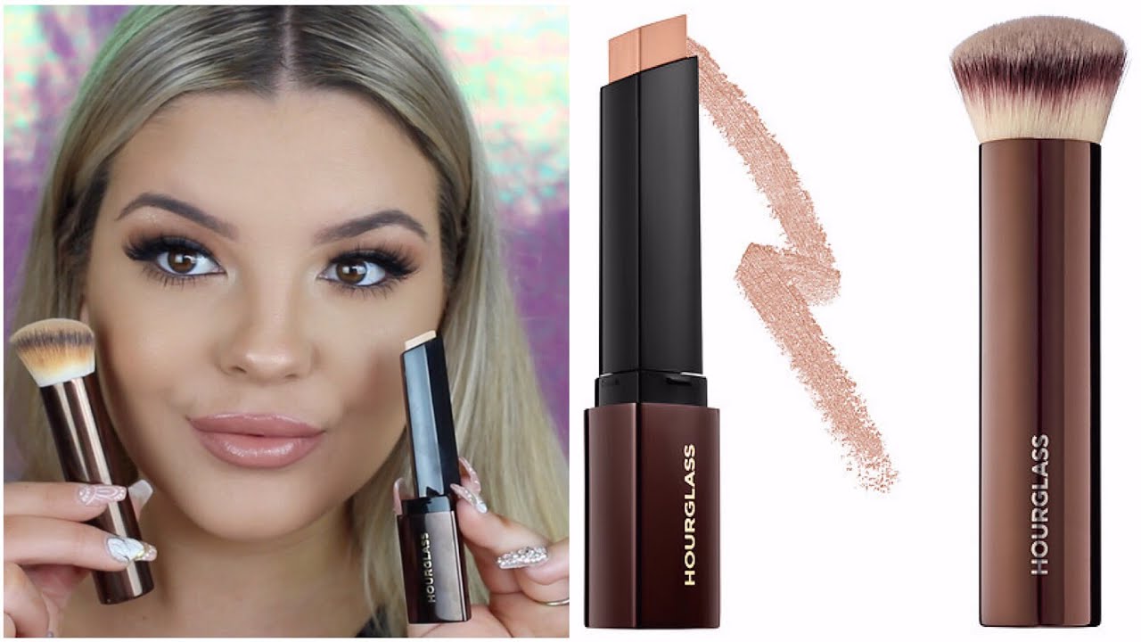 Hourglass Seamless Vanish Foundation Stick + Brush Review/Demo/First Impressions ♡ Jasmine Hand