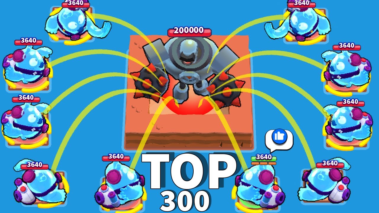 TOP 300 FUNNIEST MOMENTS IN BRAWL STARS !