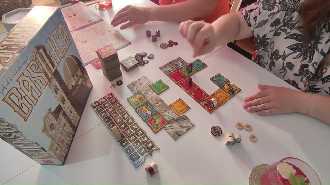 Rozgrywki małżeńskie: BASILICA - budowanie dla dwóch graczy || #pocztaplanszowkowa_2