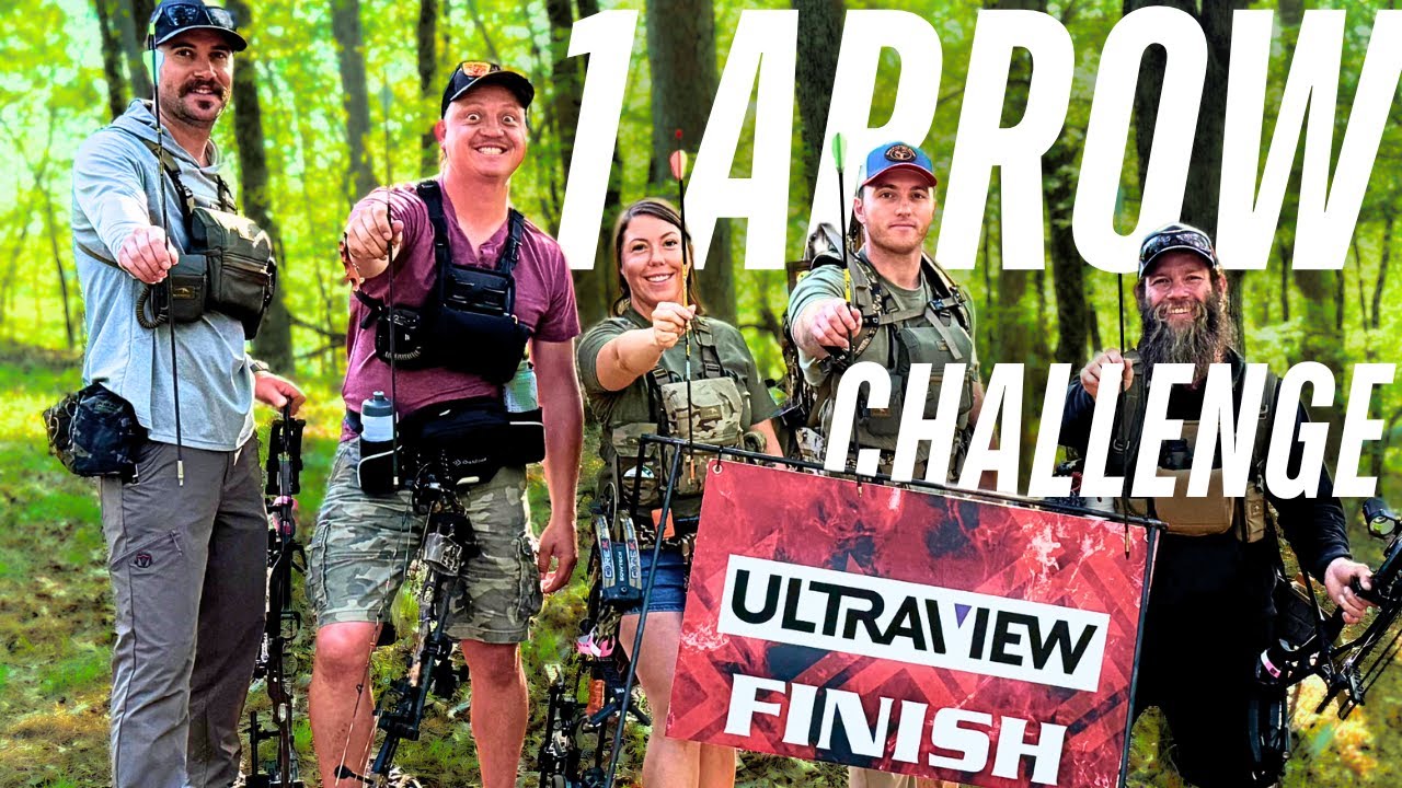 1 ARROW ONLY at Total Archery Challenge! (UltraView course)