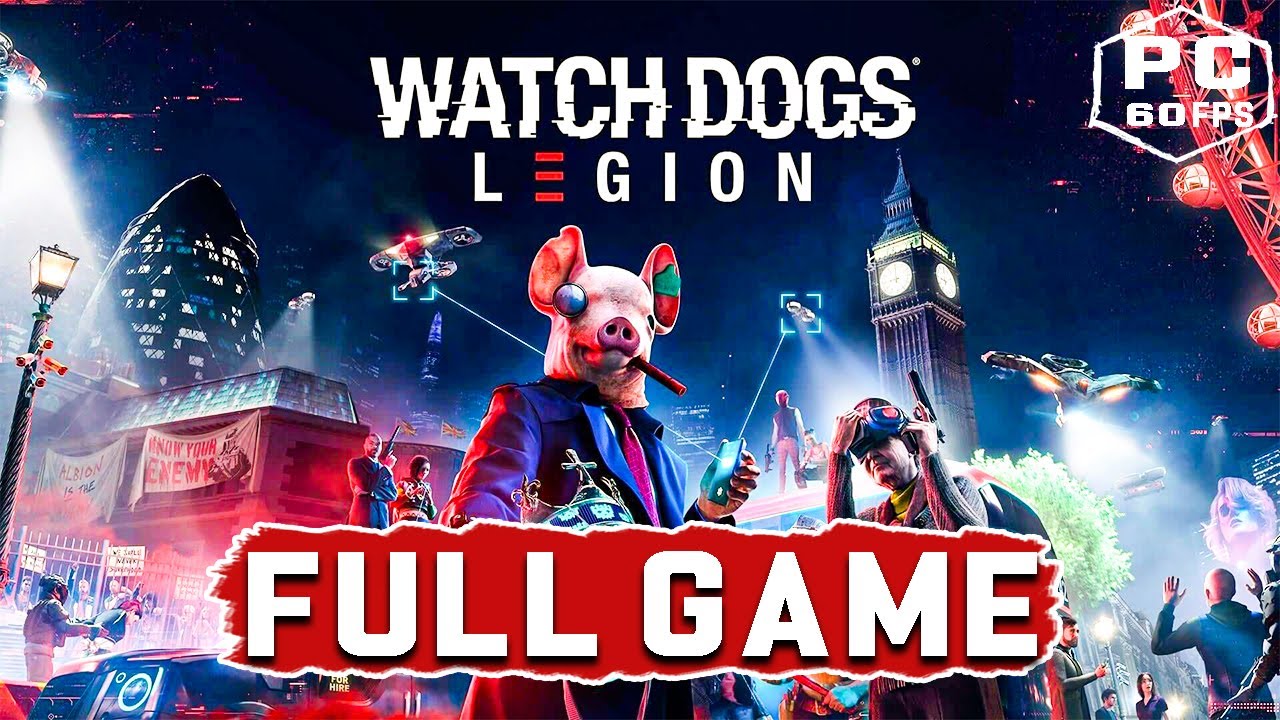 WATCH DOGS LEGION -PC Gameplay Walkthrough Part 1 FULL GAME [HD 60FPS] - No Commentary