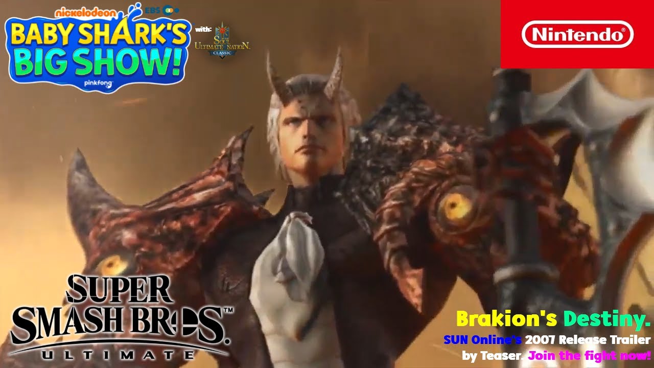 SSBU x SUN Classic with Baby Shark's Big Show 2007 Release Trailer - Brakion's Destiny.