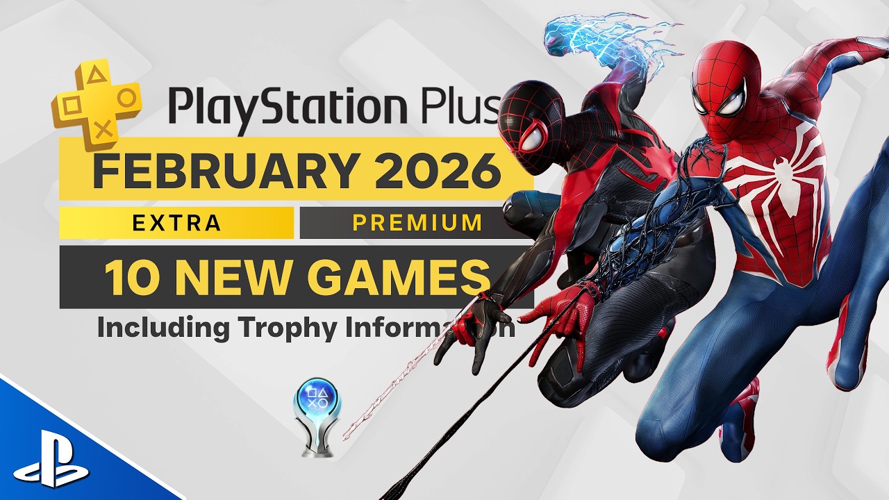 PlayStation Plus Extra & Premium Games February 2026