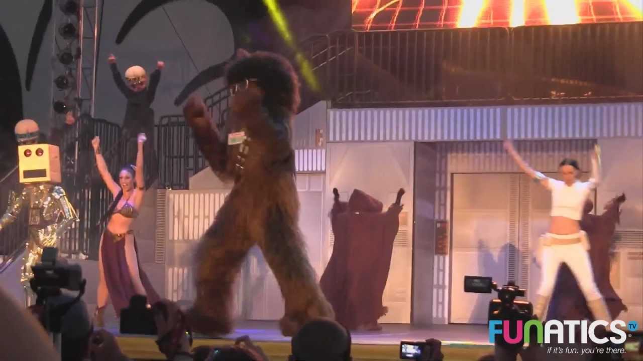 LMFAO -sexy and i know it Star Wars Style at Disney's Star Wars Weekends