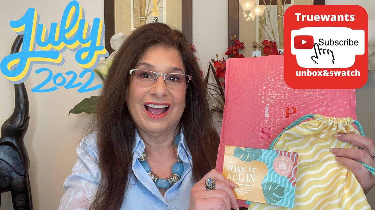 IPSY July 2022 Glam Bag PLUS PAID $30.00 Value $266.00! Unboxing and Swatches!!