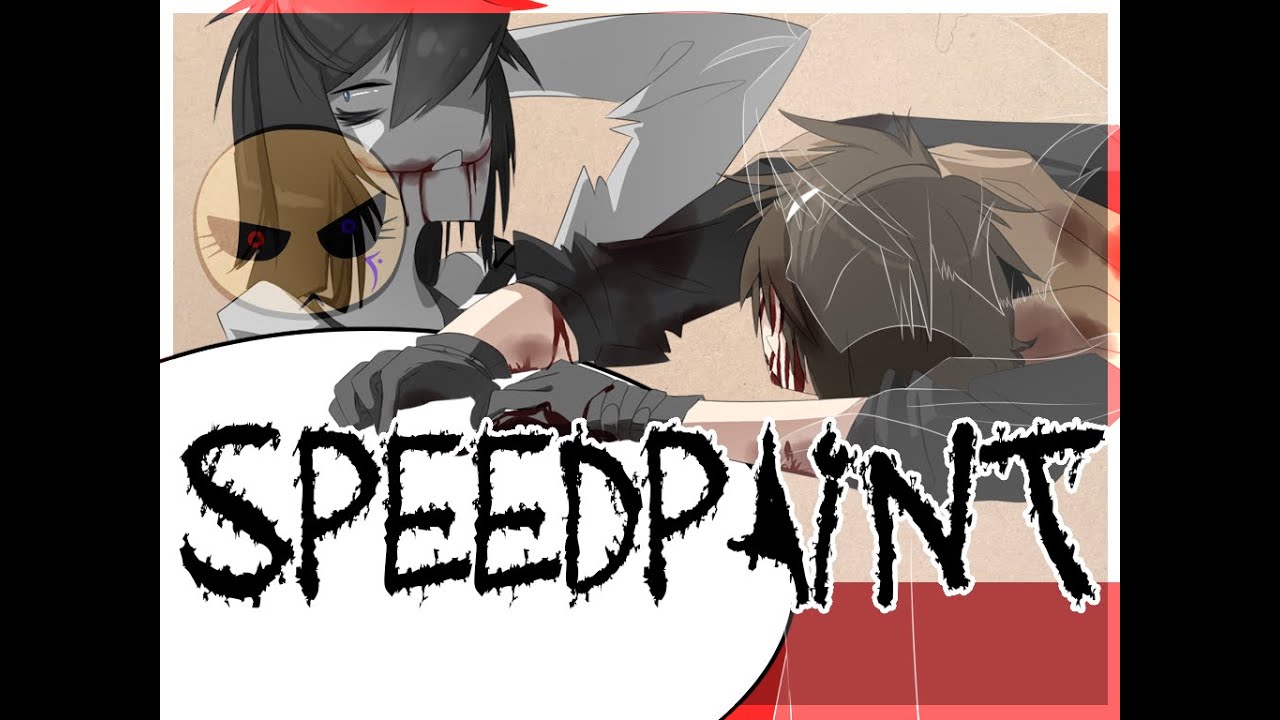 Speedpaint- Creepypasta- What're you doing?