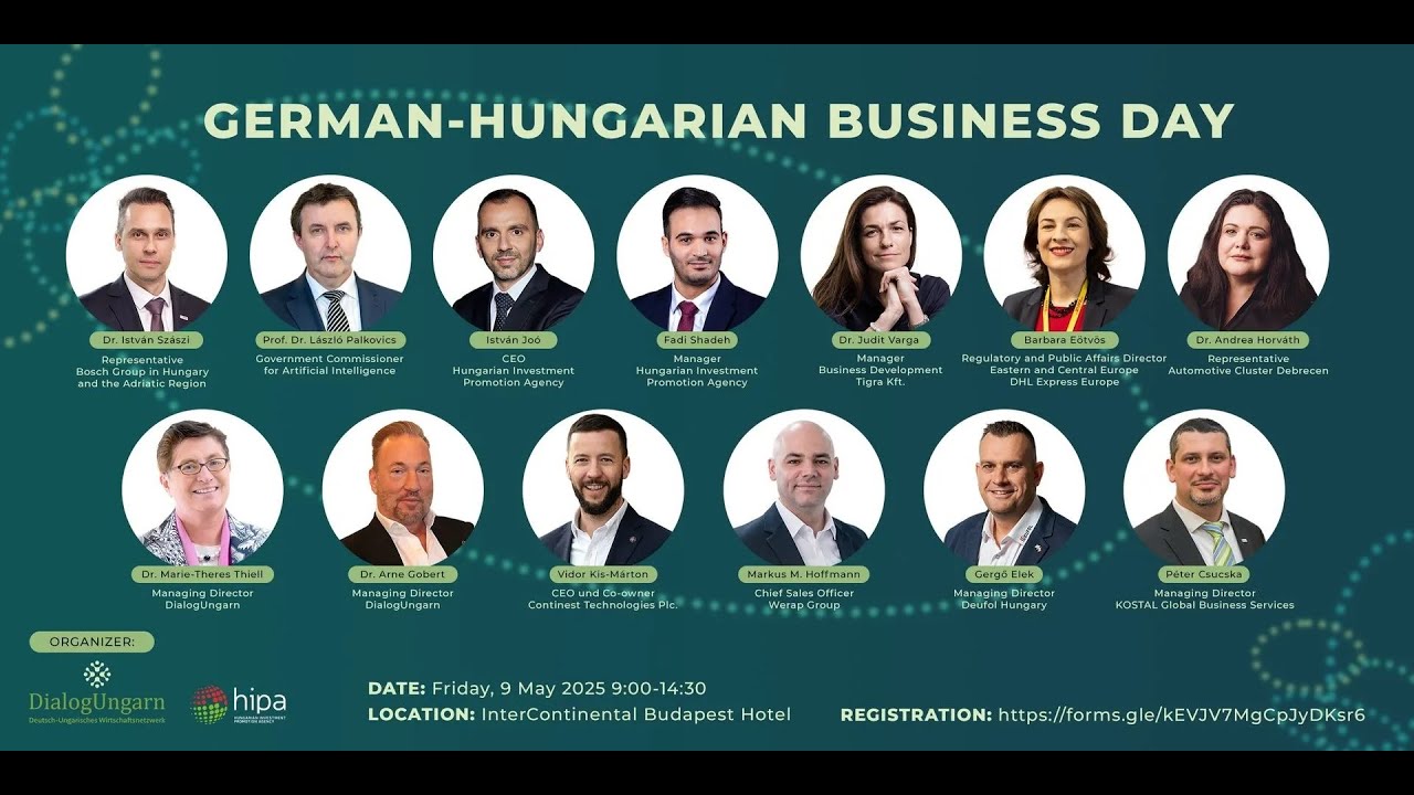 From Ideas to Impact – WERAP at the German Hungarian Business Day