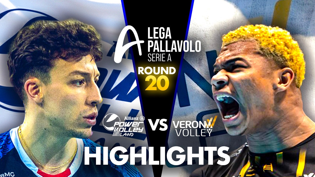 Verona vs Milano | Highlights | Italian Volleyball League 2026