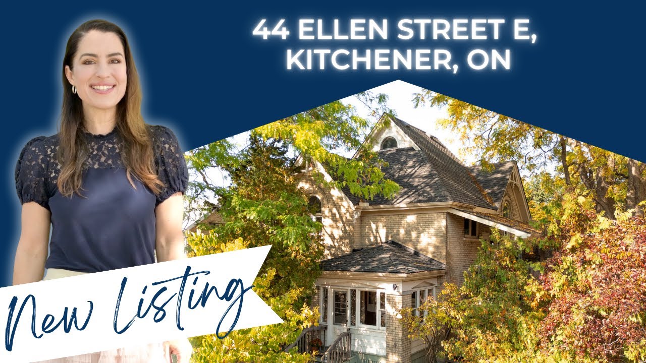 Heritage Century Home for Sale | 44 Ellen St E, Kitchener
