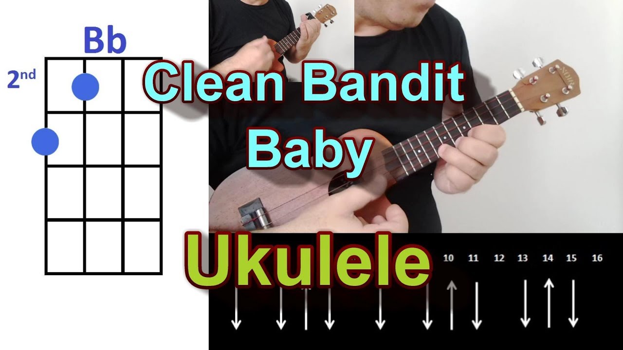 Clean Bandit Baby feat  Marina & Luis Fonsi Ukulele Cover