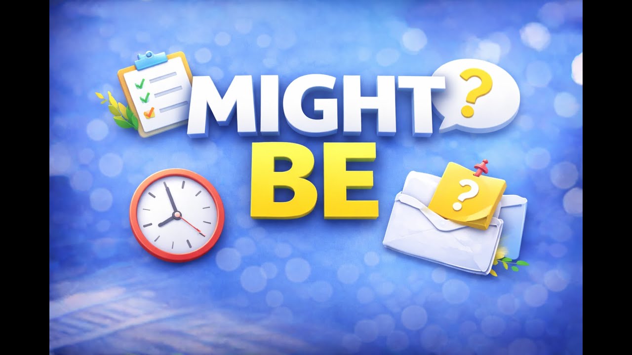 Might Be + Verb+ing in Spoken English | Grammar Made Simple #english