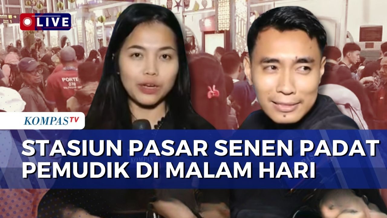 Padat! 24 Ribu Pemudik Berangkat dari Stasiun Pasar Senen, Begini Situasinya | 17 MARET 2026