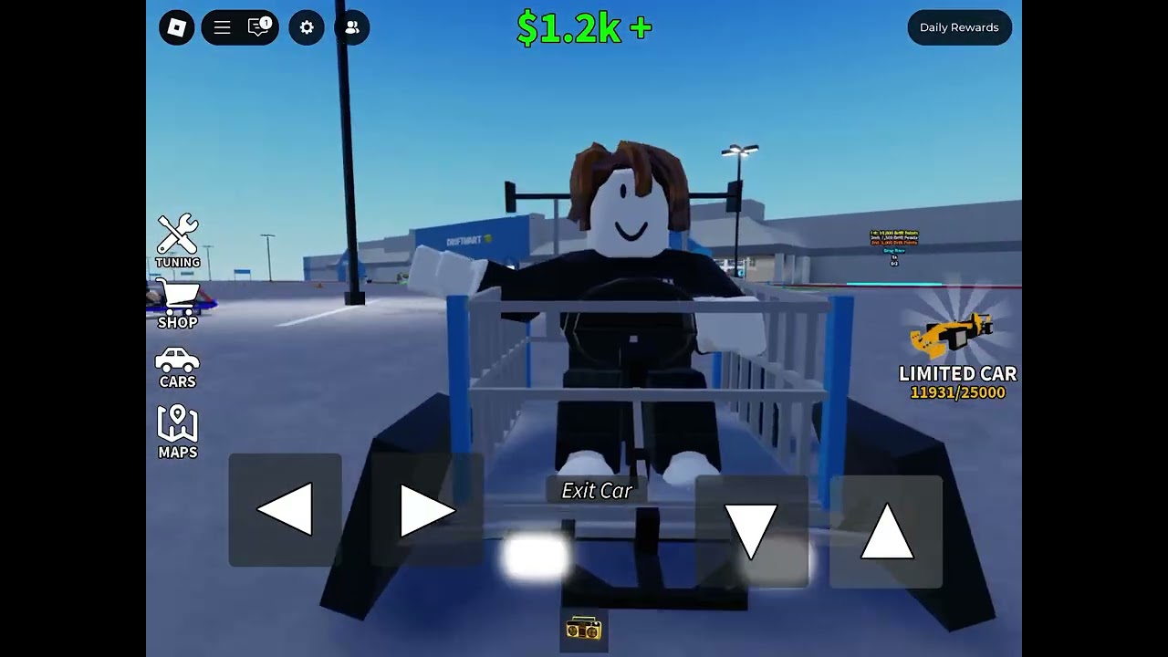 Shopping Drift At Driftmart | Roovey Roblox 2