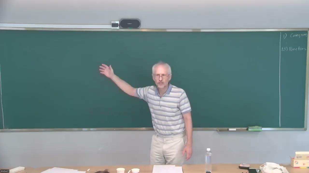 Jürgen Fuchs - Categorical tools in low-dimensional quantum field theory (Lecture 2/11) - BIMSA