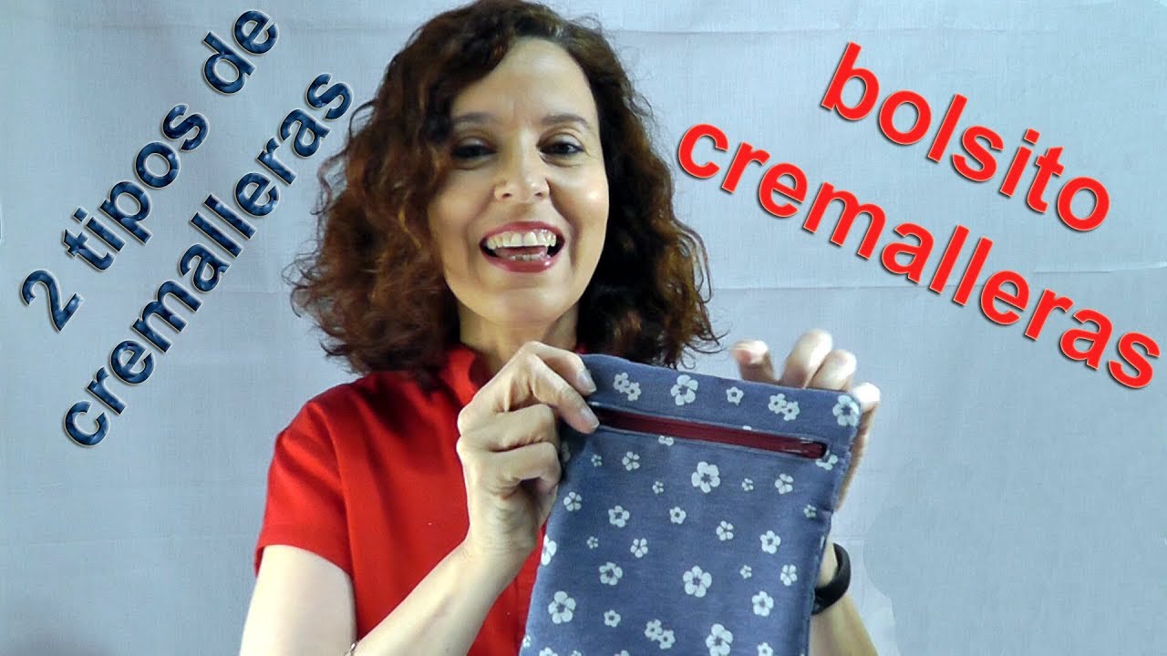 Cómo hacer 1 BOLSO con CREMALLERAS - 2 cremalleras distintas