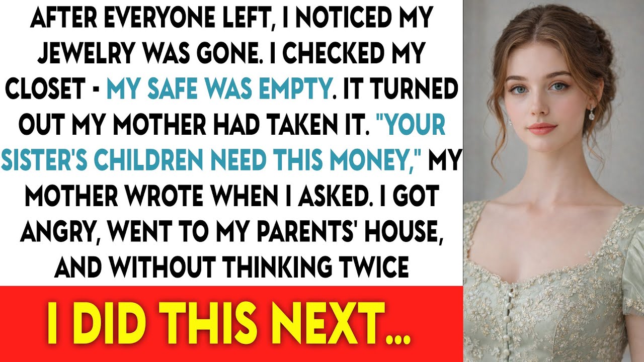 After Everyone Left, I Noticed My Jewelry Was Gone. I Checked My Closet — My Safe Was EMPTY...