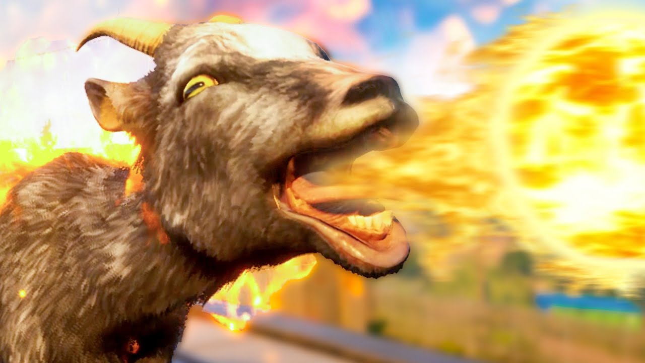 NEW FIREBALL SHOOTING GOAT - Goat Simulator 3 - Part 1 | Pungence