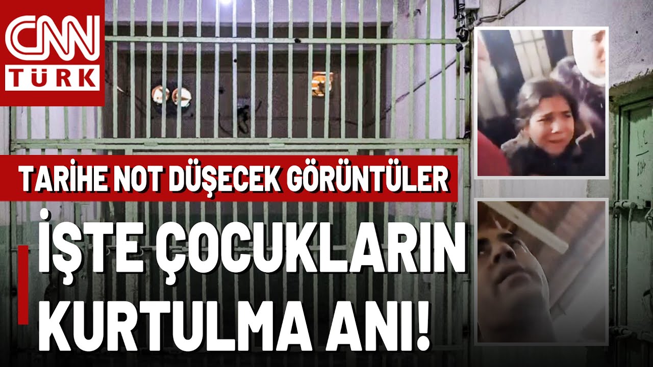 Hapisten Gözyaşları İçinde Kurtuldular... İşte Suriye'de Hapisteki Çocuklar Böyle Kurtarıldı!