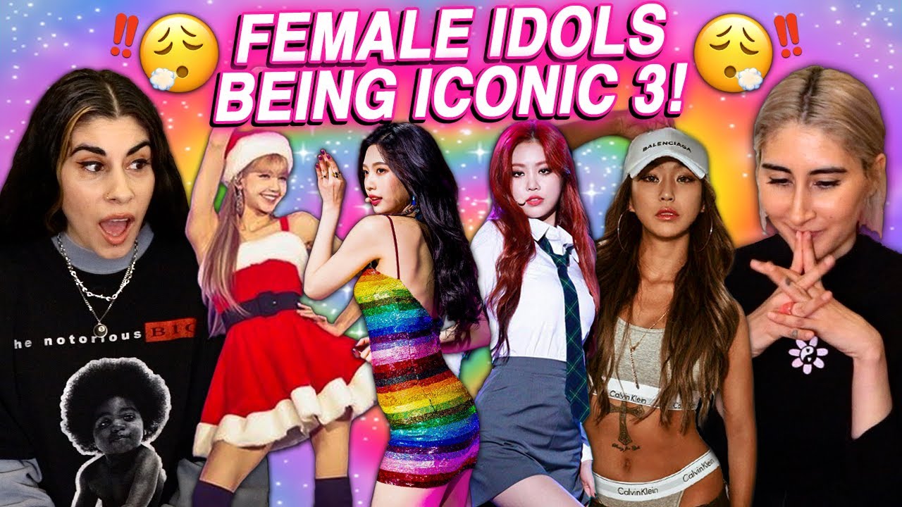 Девушки-айдолы становятся культовыми! 3! 😮‍💨 (gidle, 2ne1, blackpink, twice, hyolyn, apink, iu, r...