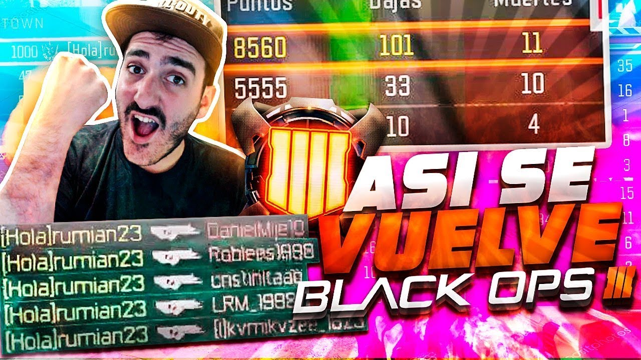 ASÍ se VUELVE a Black Ops 3 ...