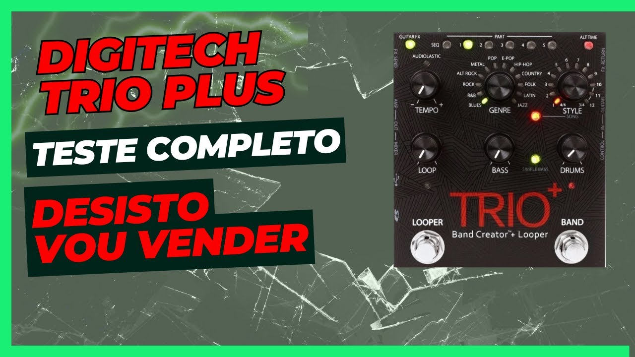 DIGITECH TRIO PLUS | AINDA VALE A PENA? | TESTE COMPLETO