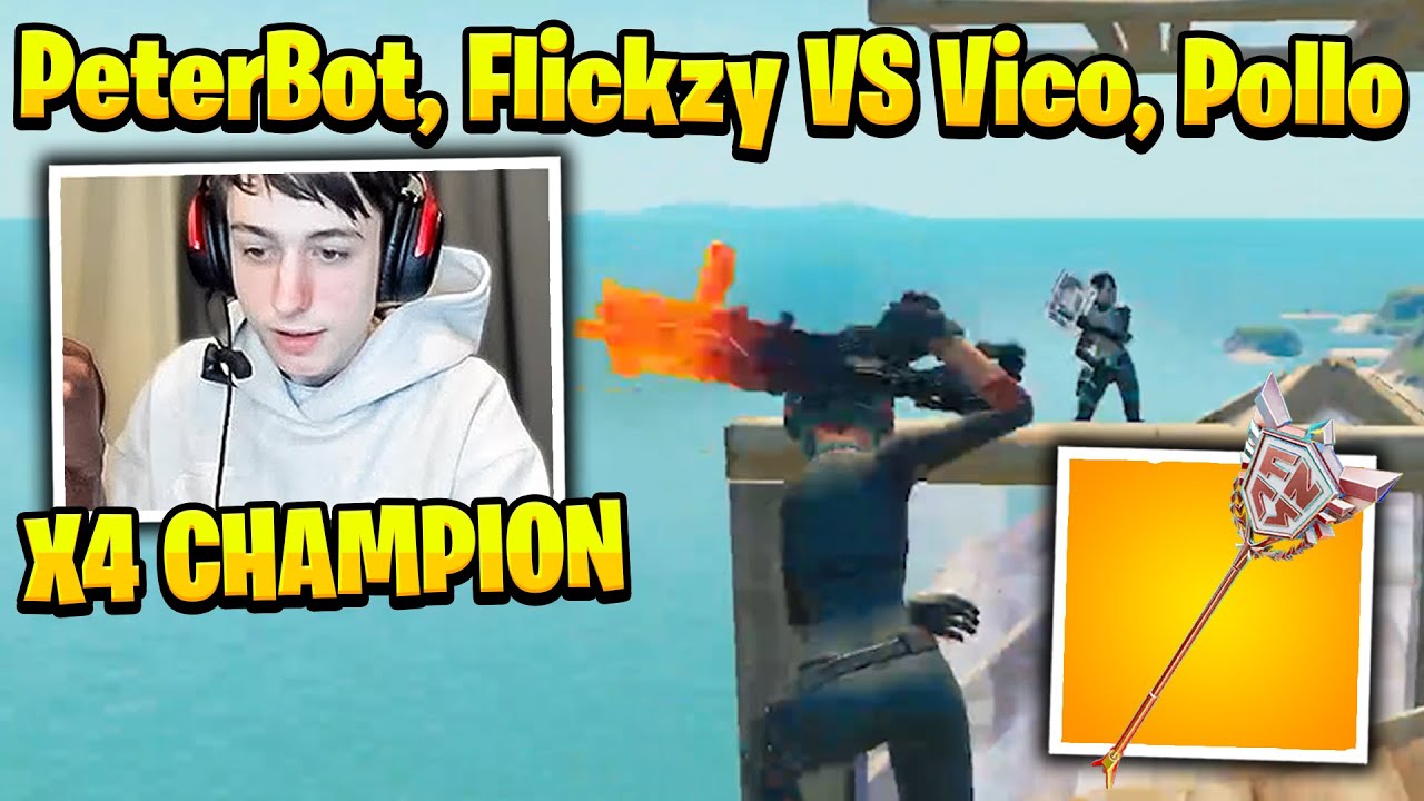 PeterBot, Flickzy VS Vico, Pollo in Speed Realistics 2v2