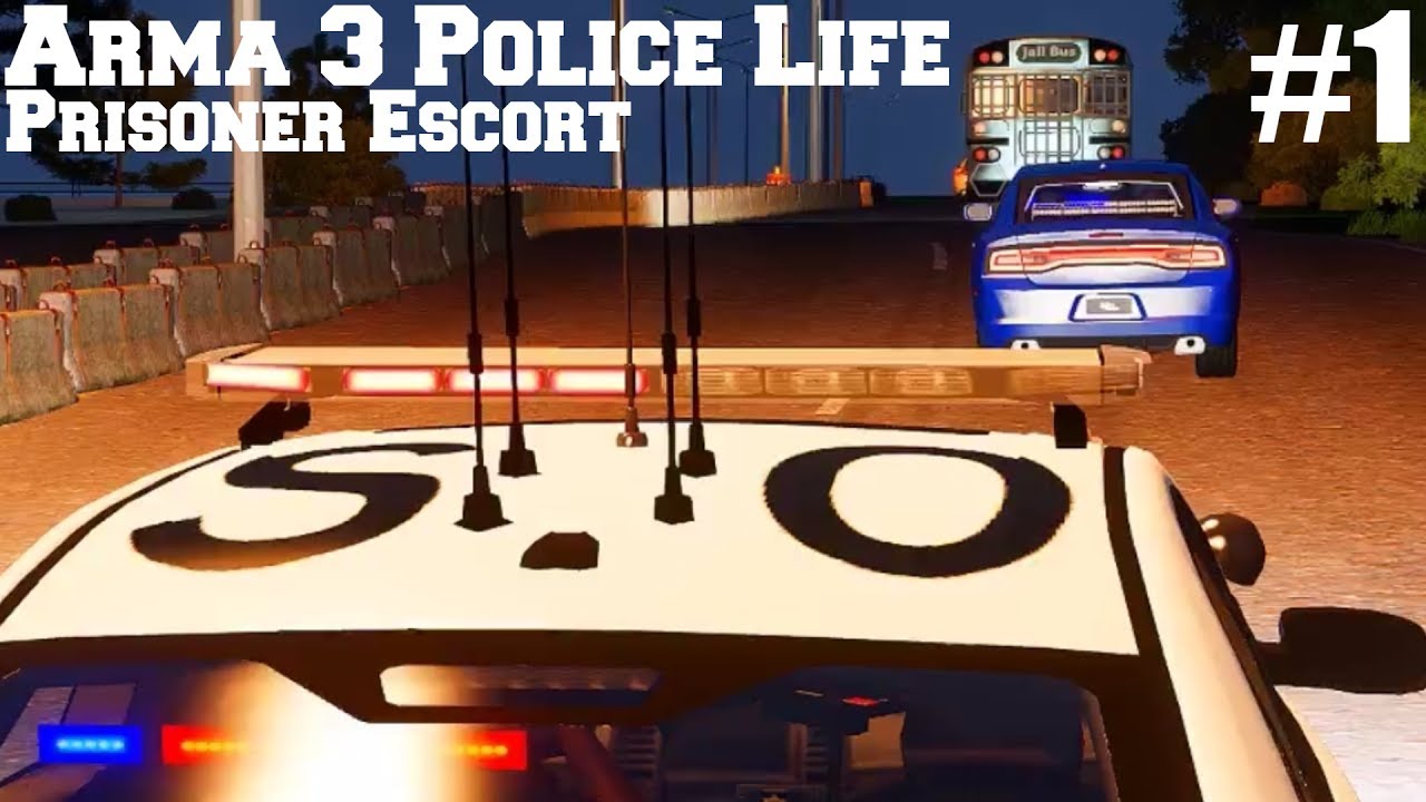 Arma 3 Life Police #1 - Prisoner Escort