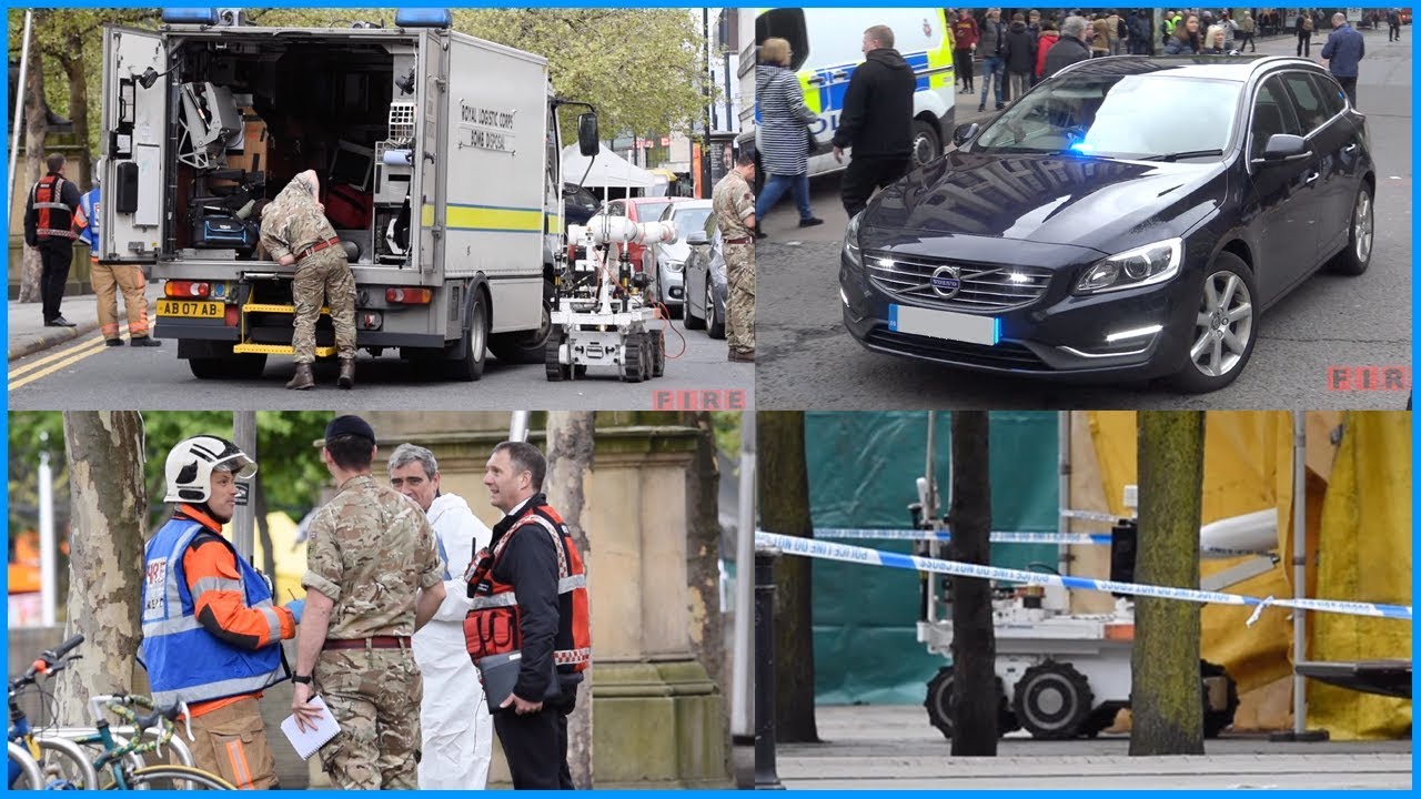 Suspect Package Piccadilly Gardens - BOMB DISPOSAL CALLED