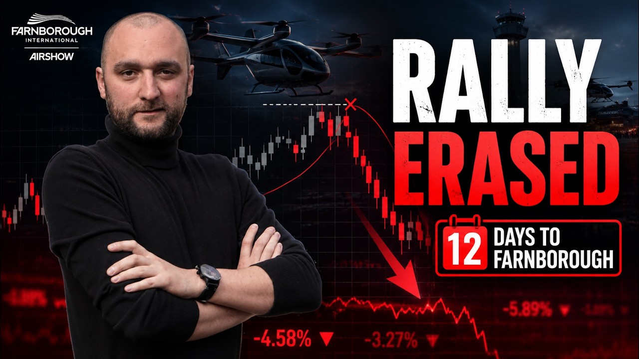 12 дней до Фарнборо | Ралли eVTOL стерто в порошок