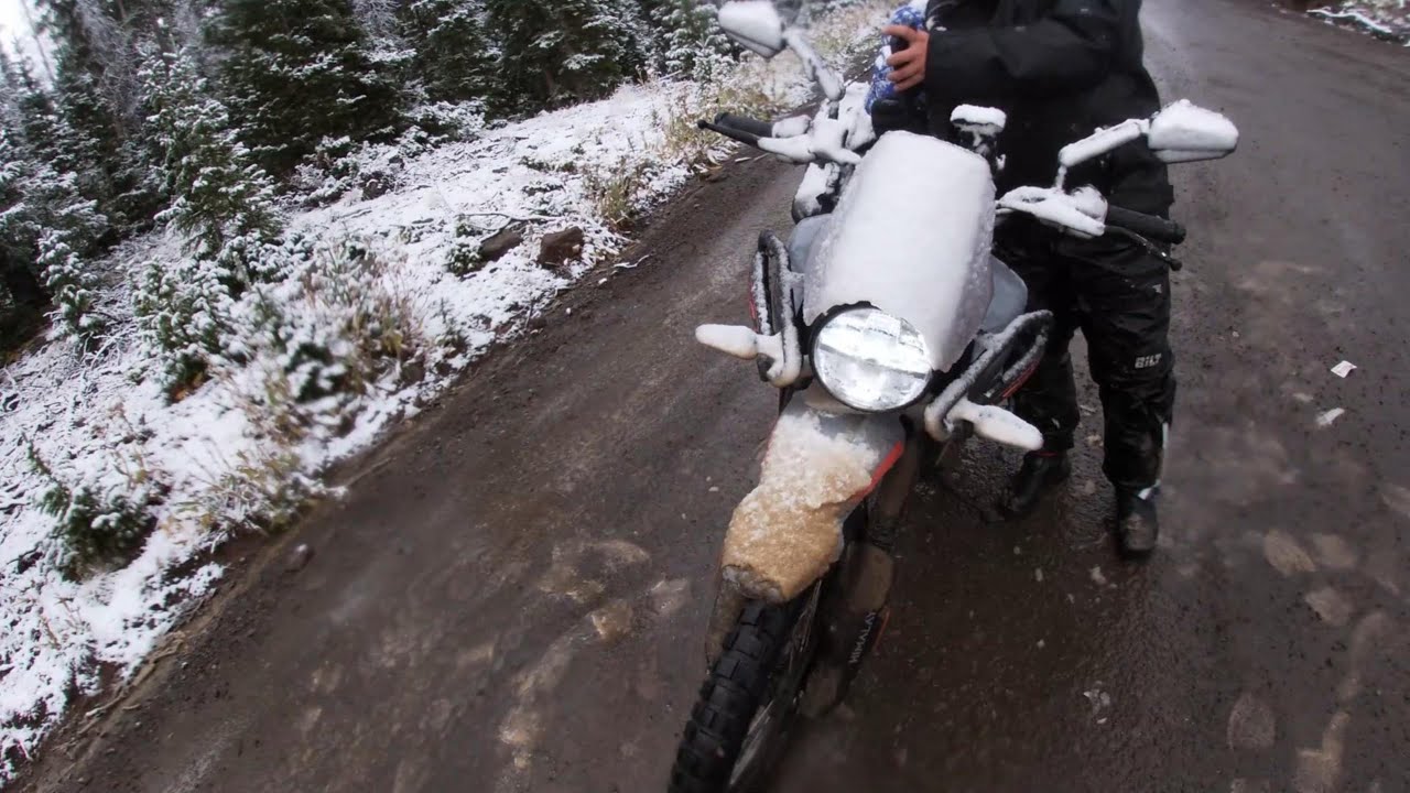 Colorado adventure bike trip yamaha T7 vs Himalayan 450