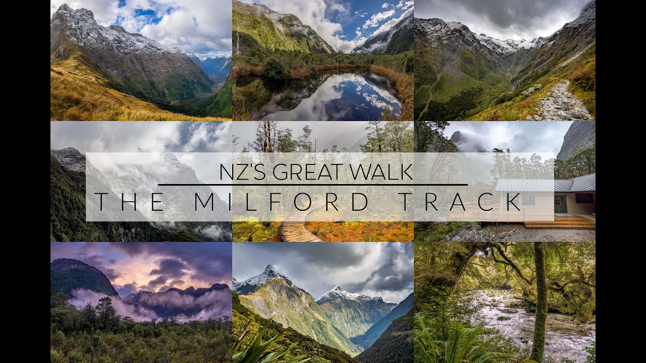 Milford Track: NZ's Greatest Walk Highlights (in 4 minutes)